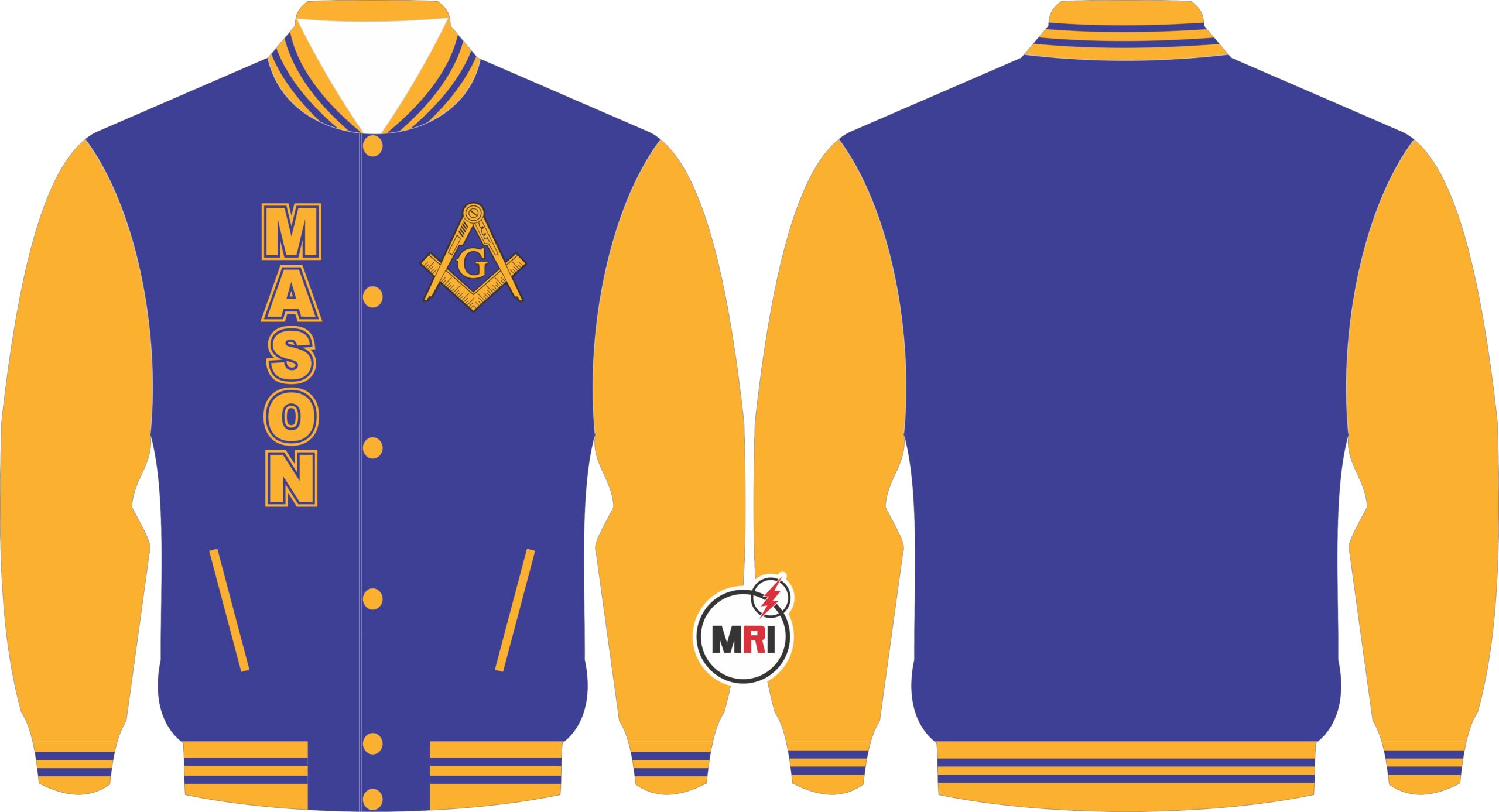 Masonic Master Mason Satin Jacket