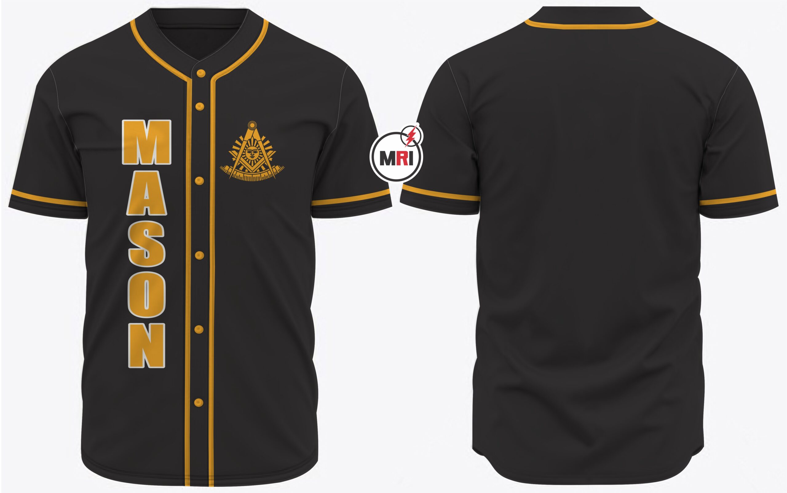 Masonic Past Master Baseball Jersey