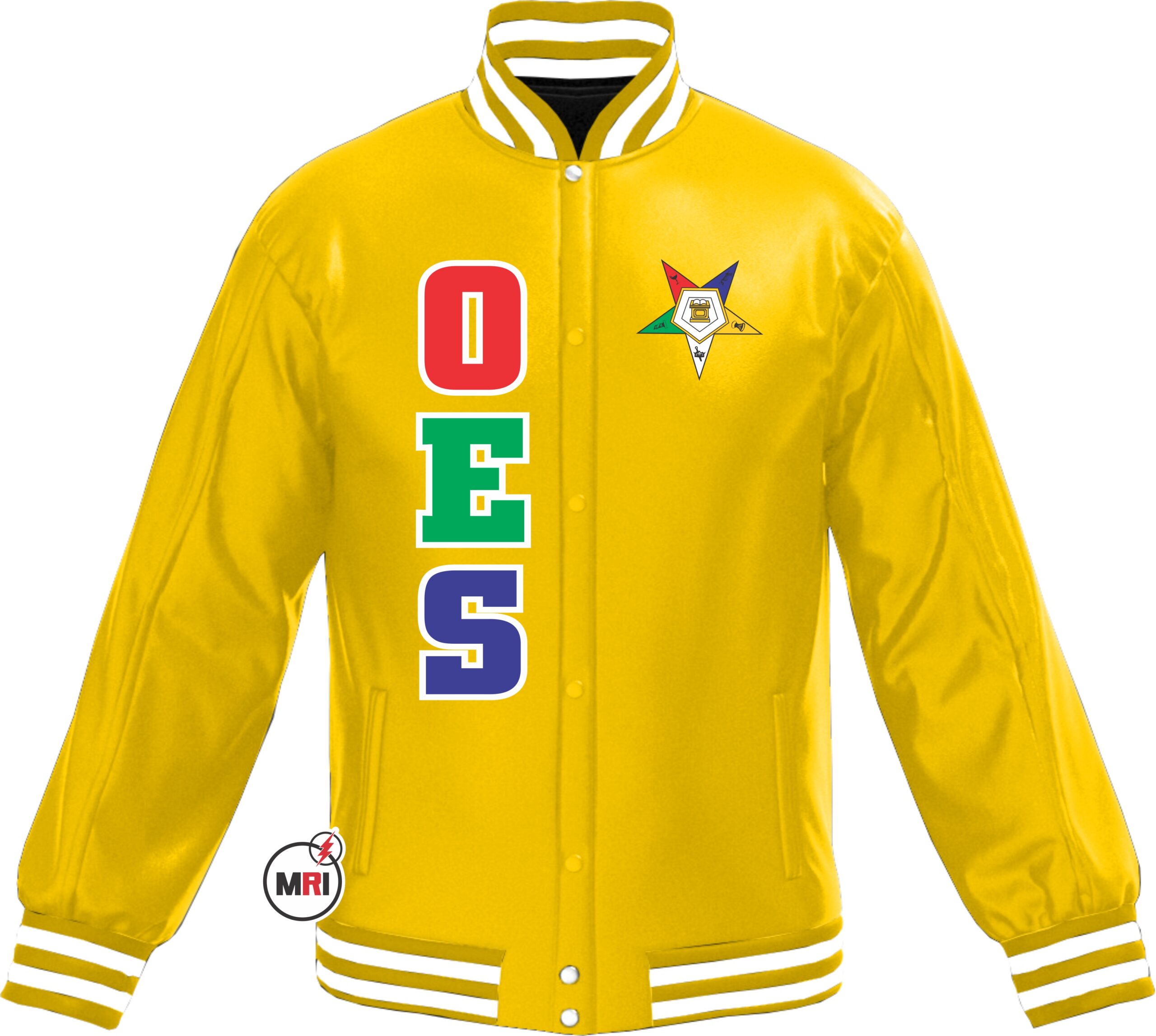 Order of the Eastern Star PU Leather Jacket