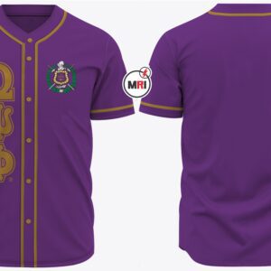 Omega Psi Phi Baseball Jersey