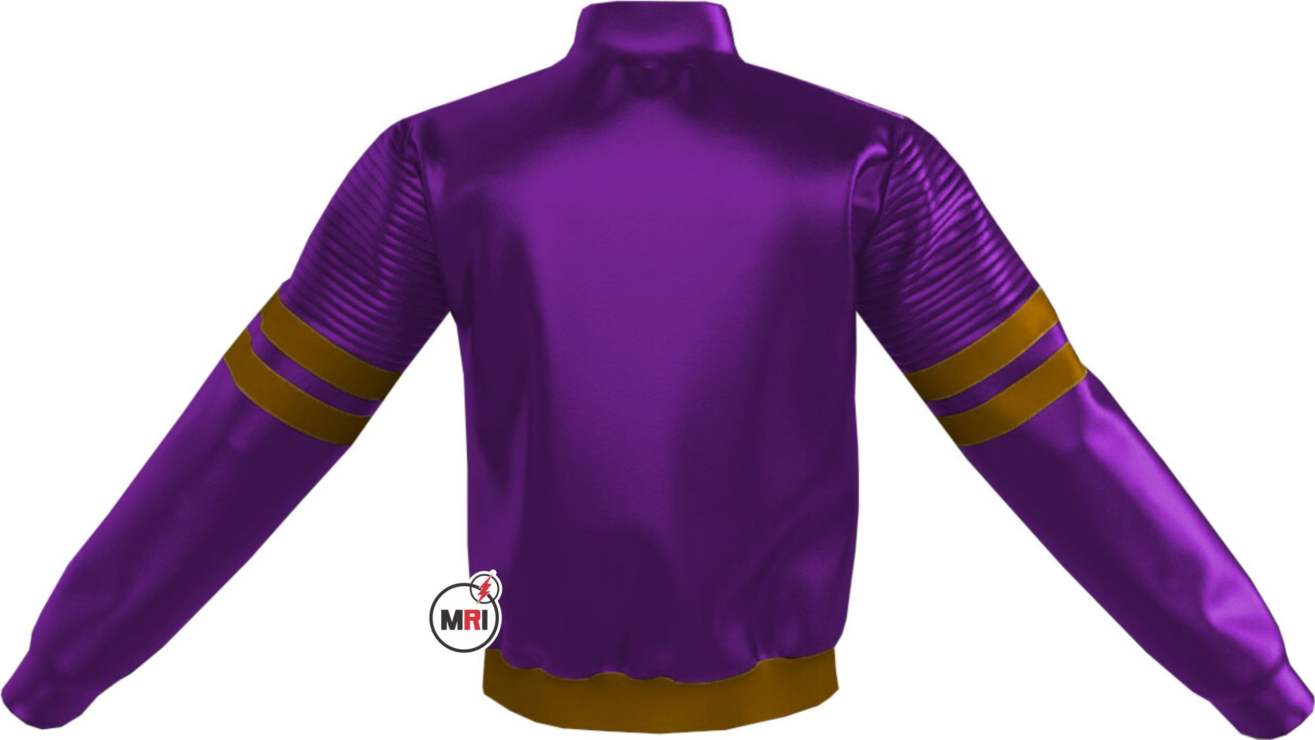 Omega Psi Phi PU Leather Jacket - Image 2
