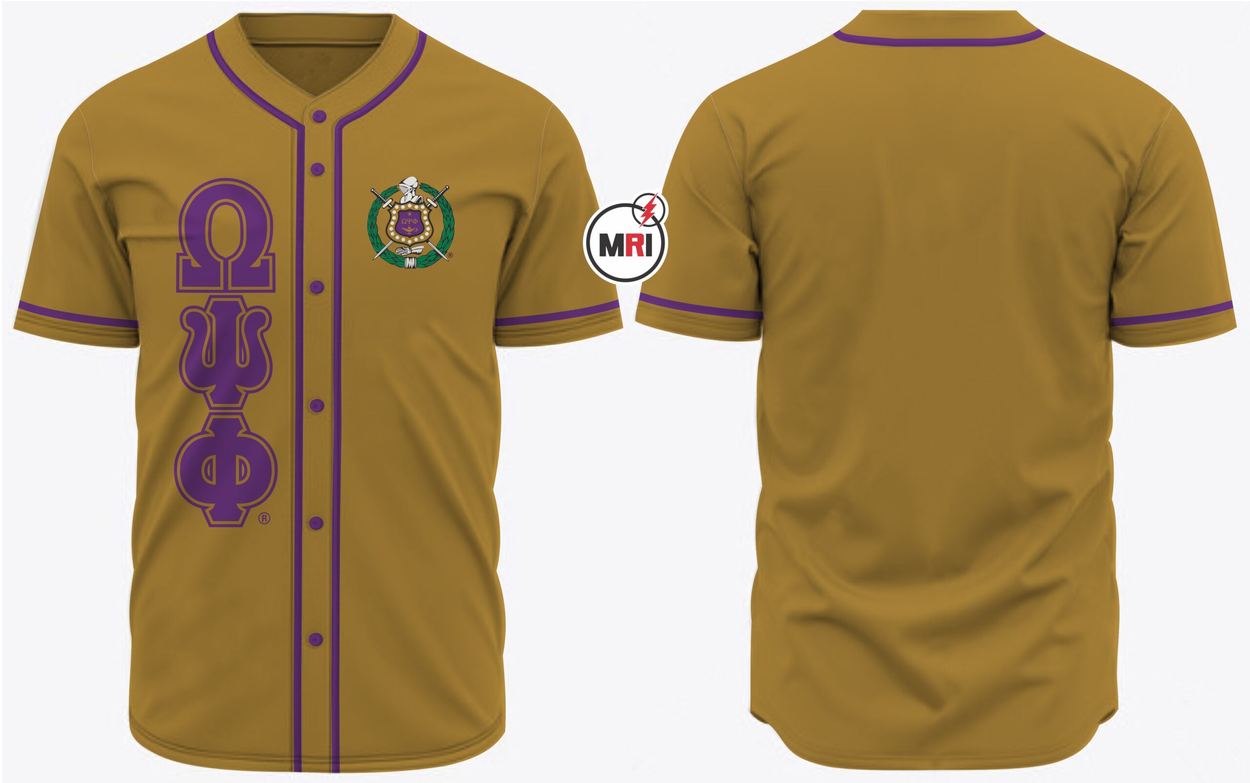 Omega Psi Phi Baseball Jersey