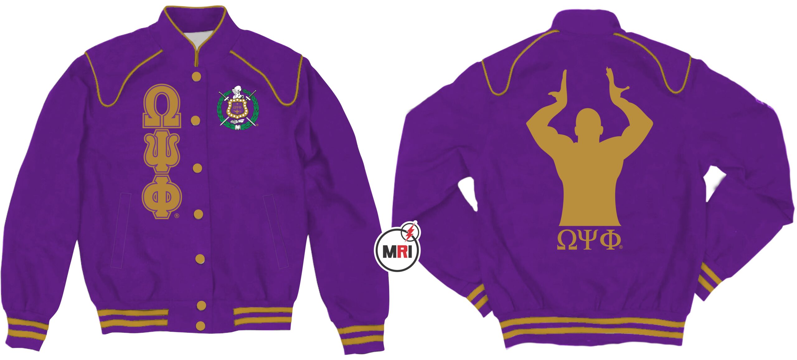 Omega Psi Phi Racecar Jacket