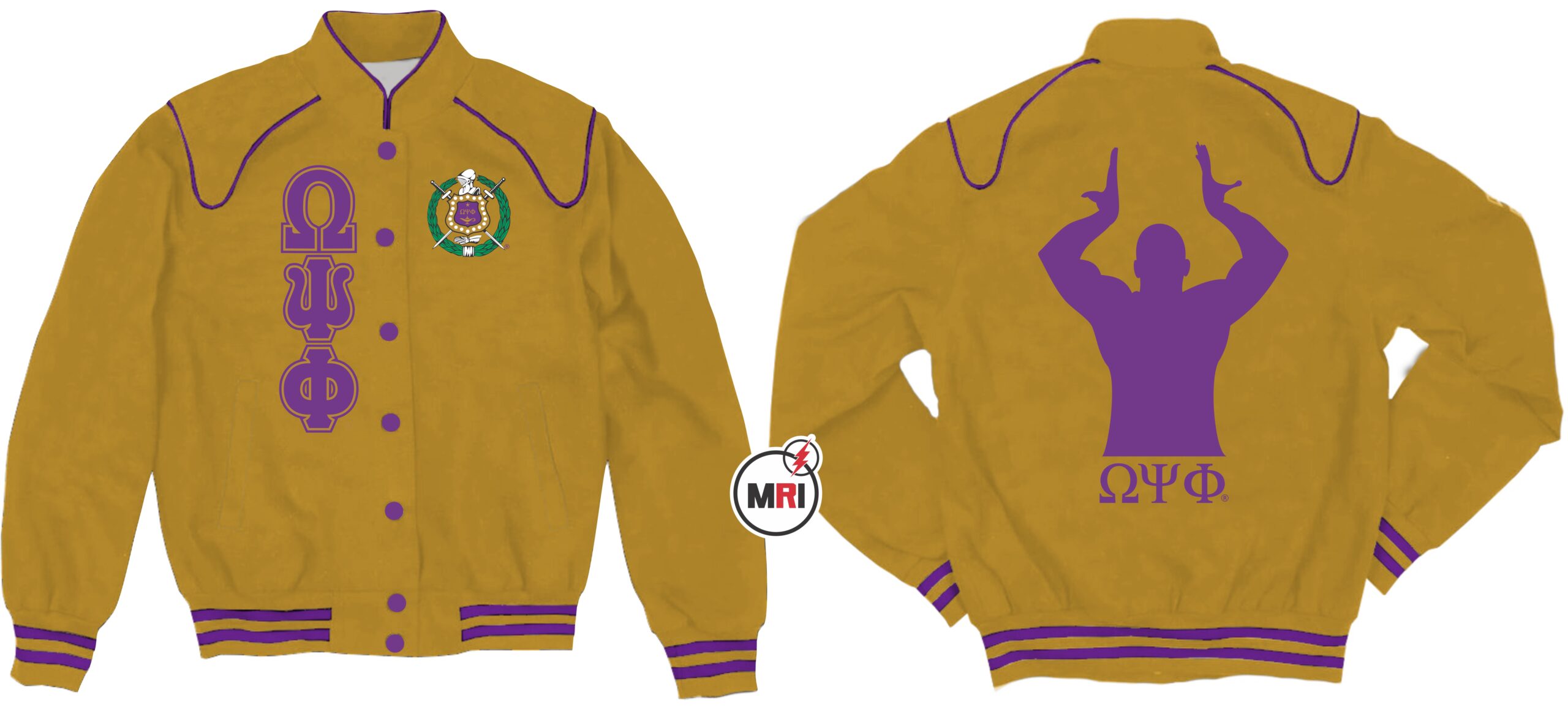 Omega Psi Phi Racecar Jacket