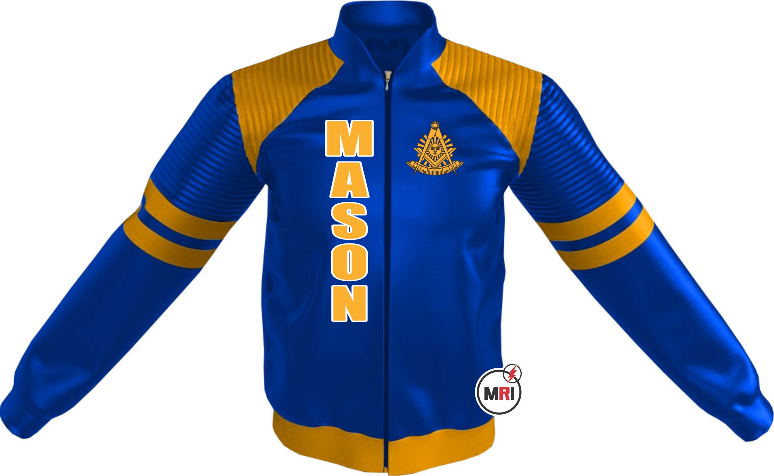 Masonic Past Master PU Leather Jacket