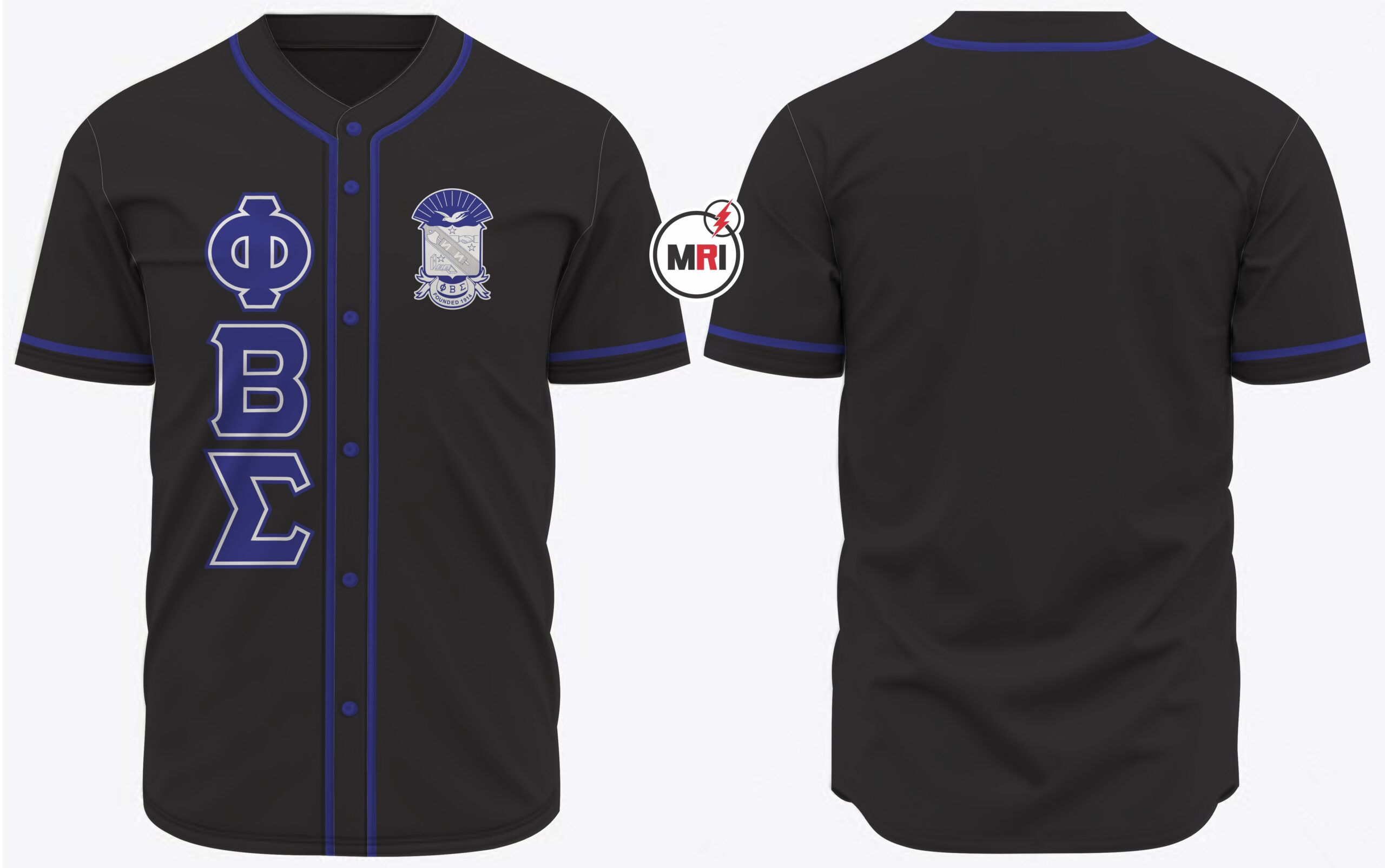Phi Beta Sigma Baseball jersey