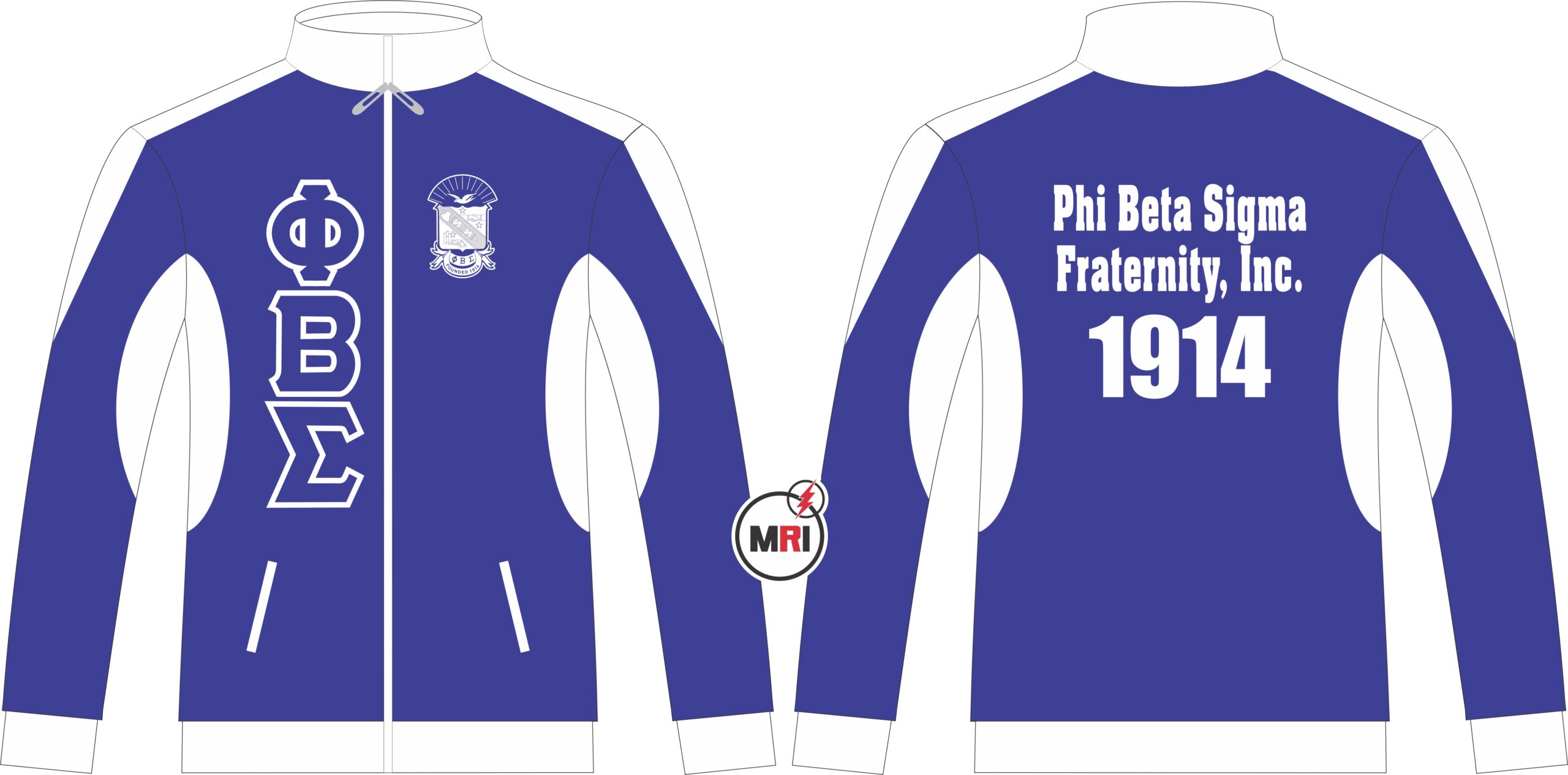 Phi Beta Sigma Track Jacket
