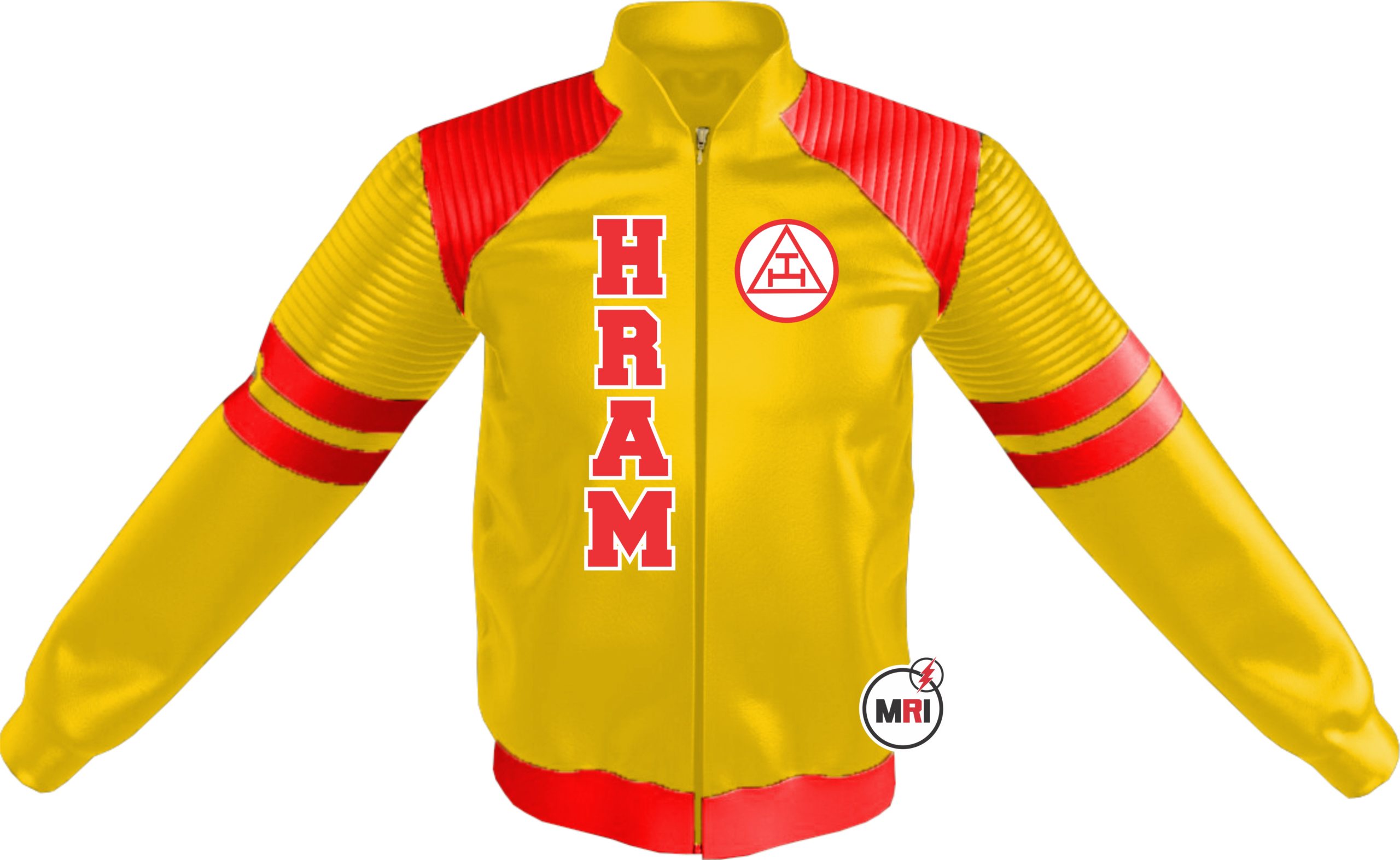 Holy Royal Arch Masonry PU Leather Jacket