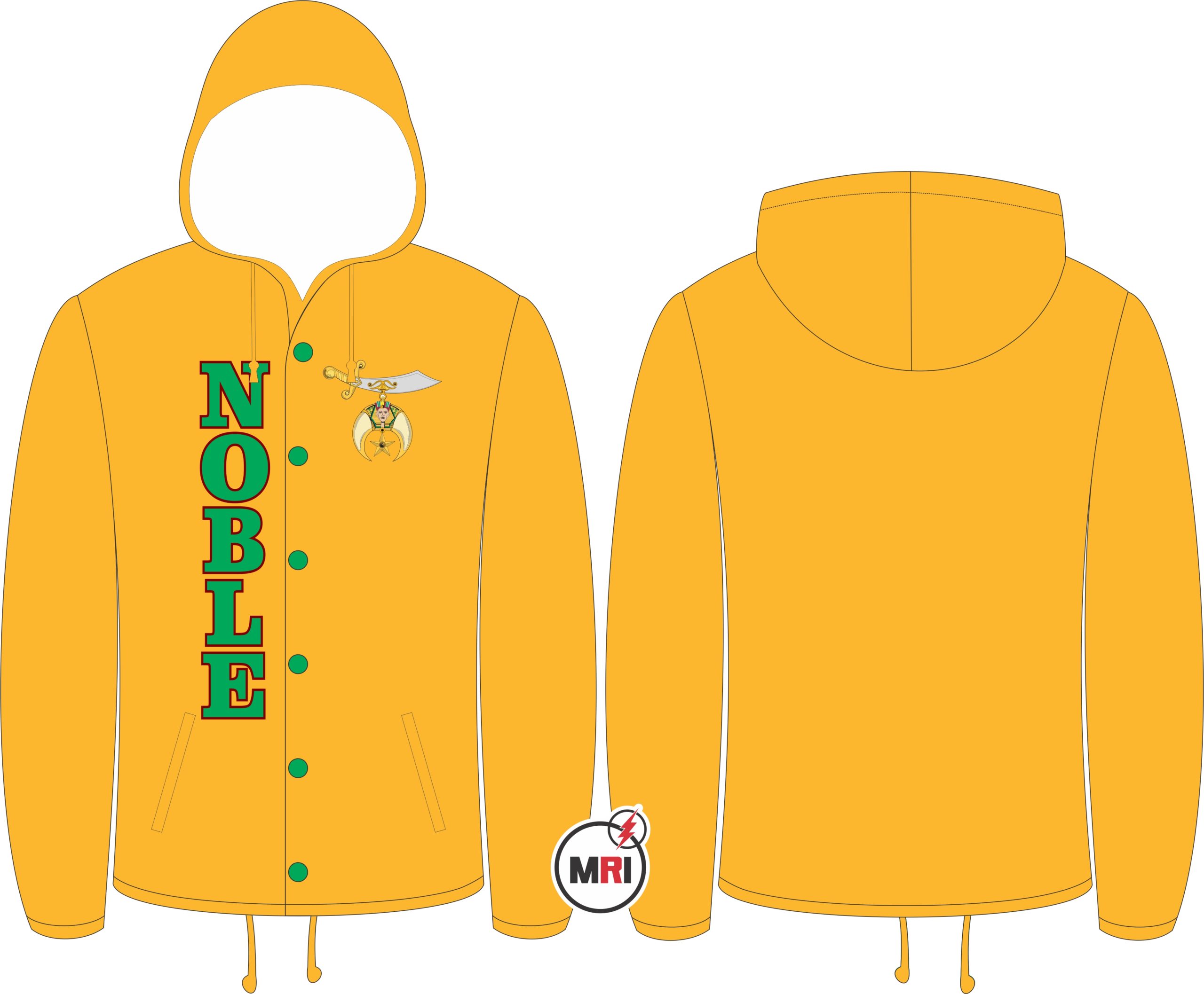 Shriners Coaches Jackets With Hood