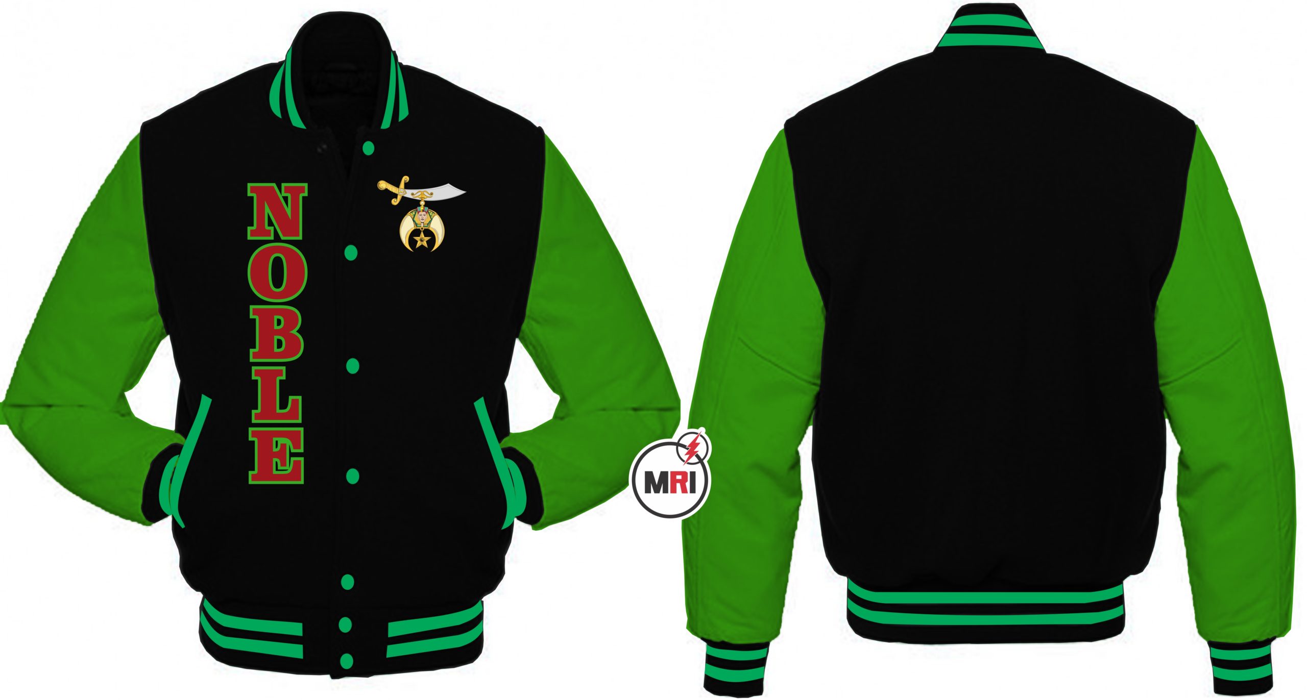 Shriners Letterman jacket