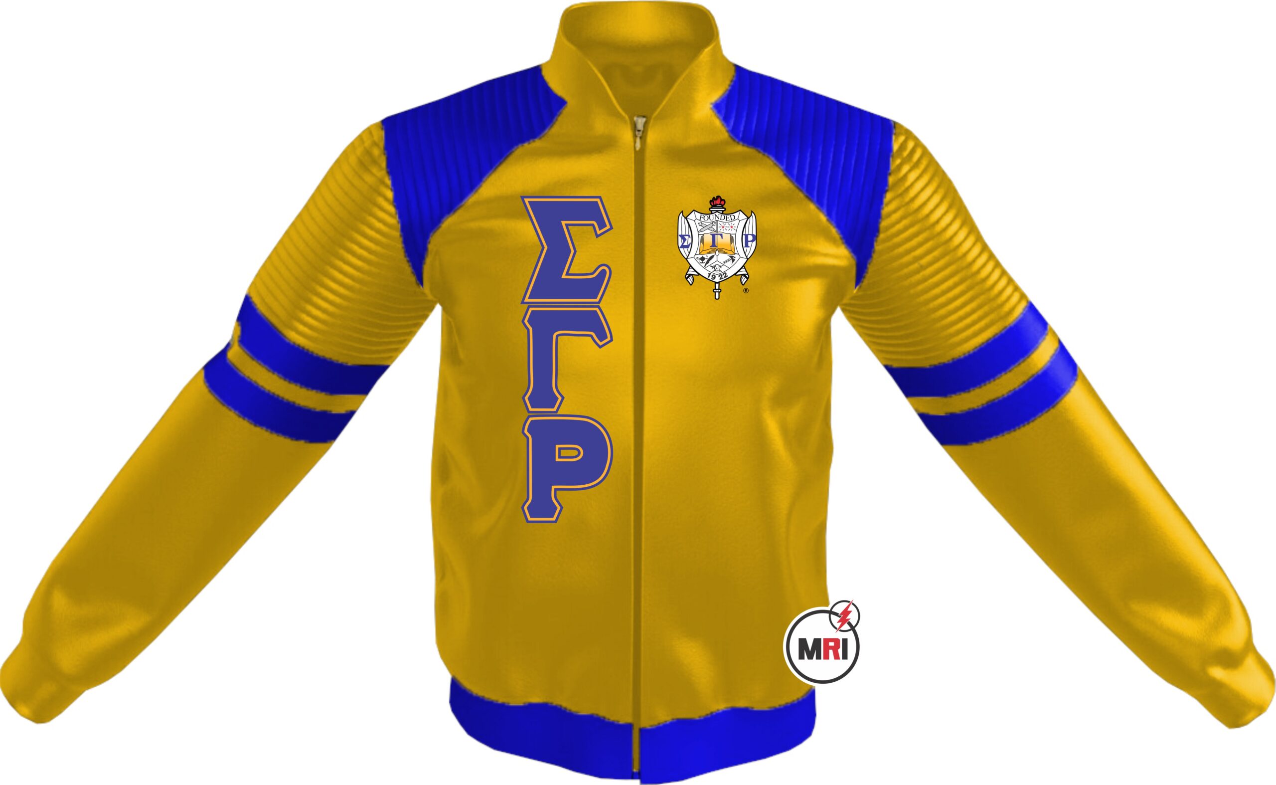 Sigma Gamma Rho PU Leather Jacket
