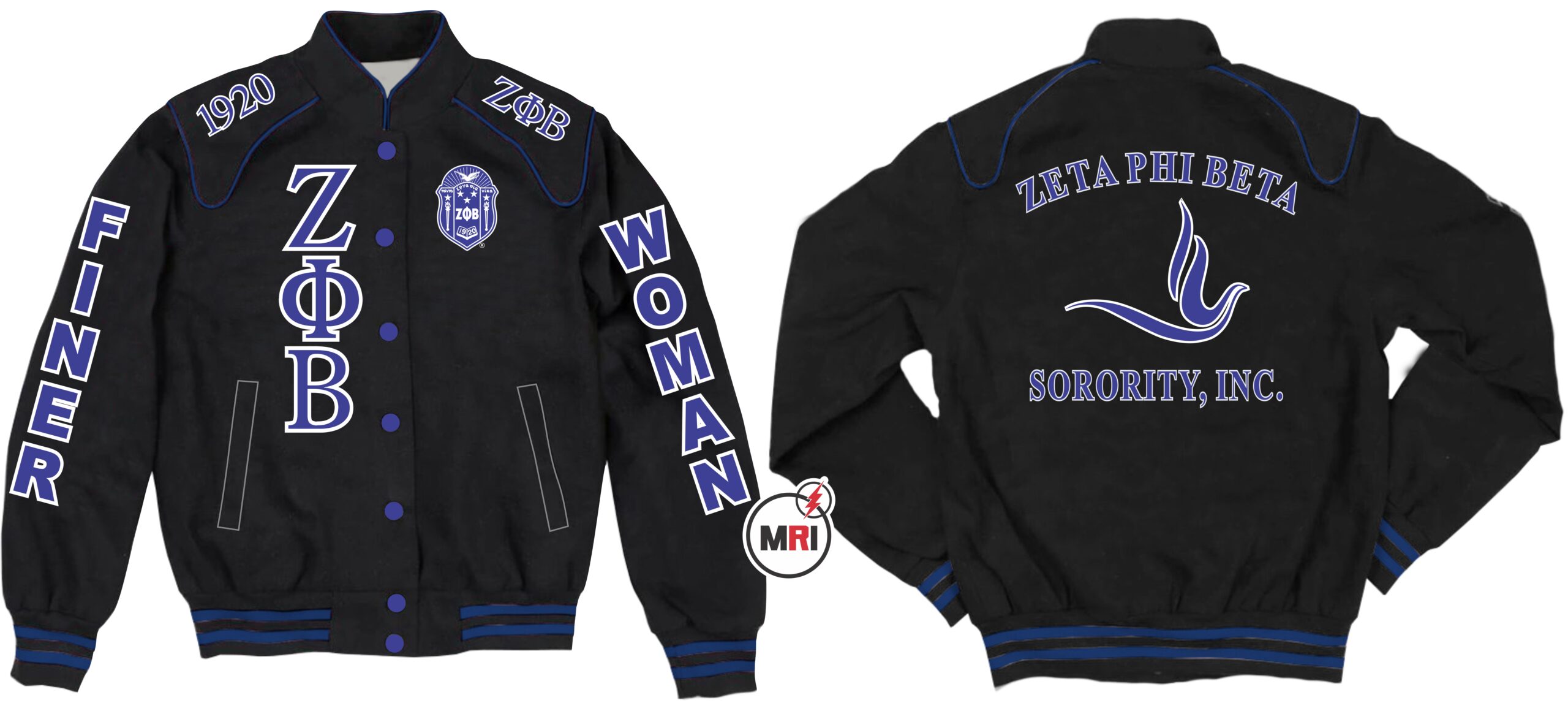 Zeta Phi Beta Racecar Jacket