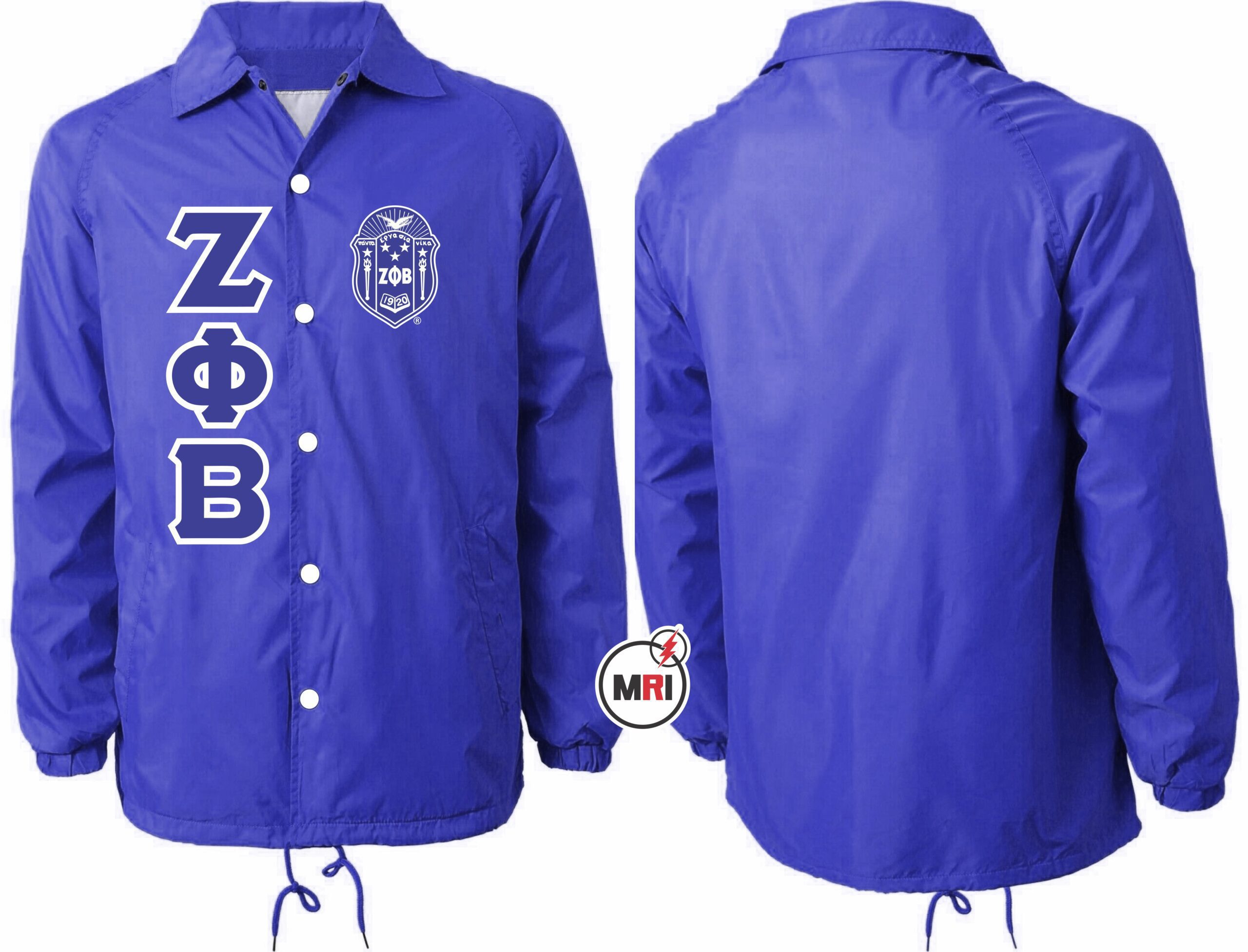 Zeta Phi Beta Coaches Jackets | ZPB Lined Jacket