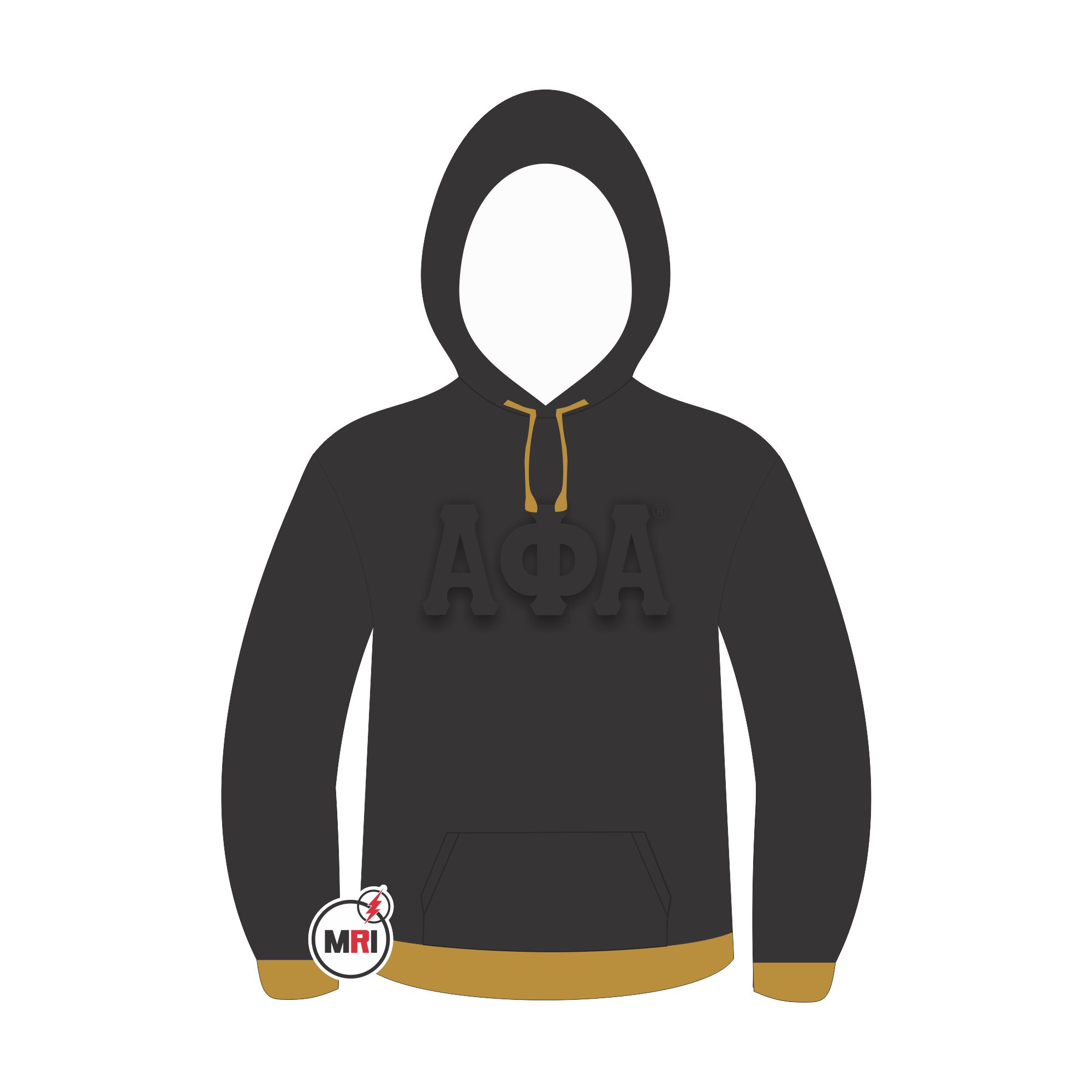 Alpha Phi Alpha Embossed Hoodie