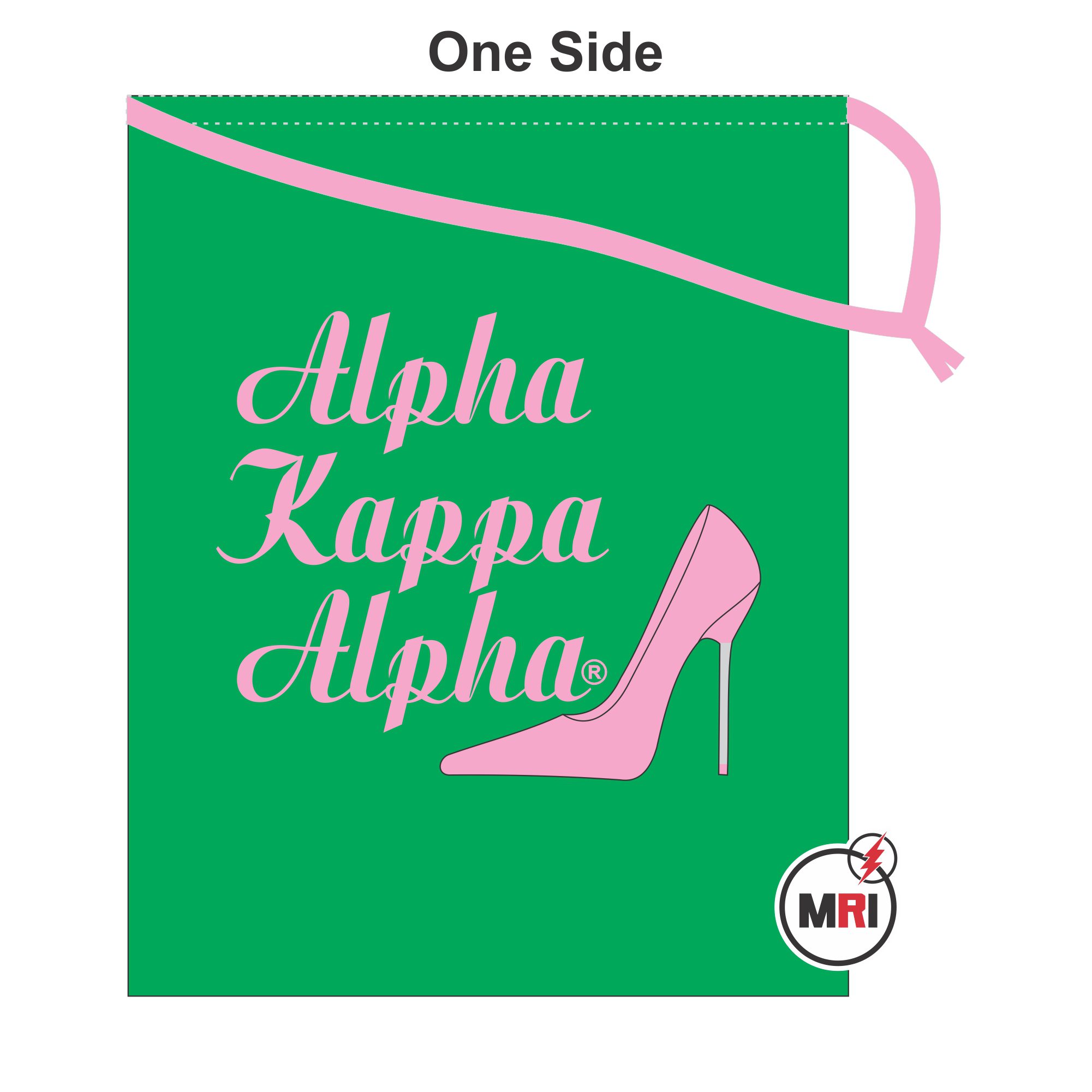 Alpha Kappa Alpha Shoe Cover - Image 2