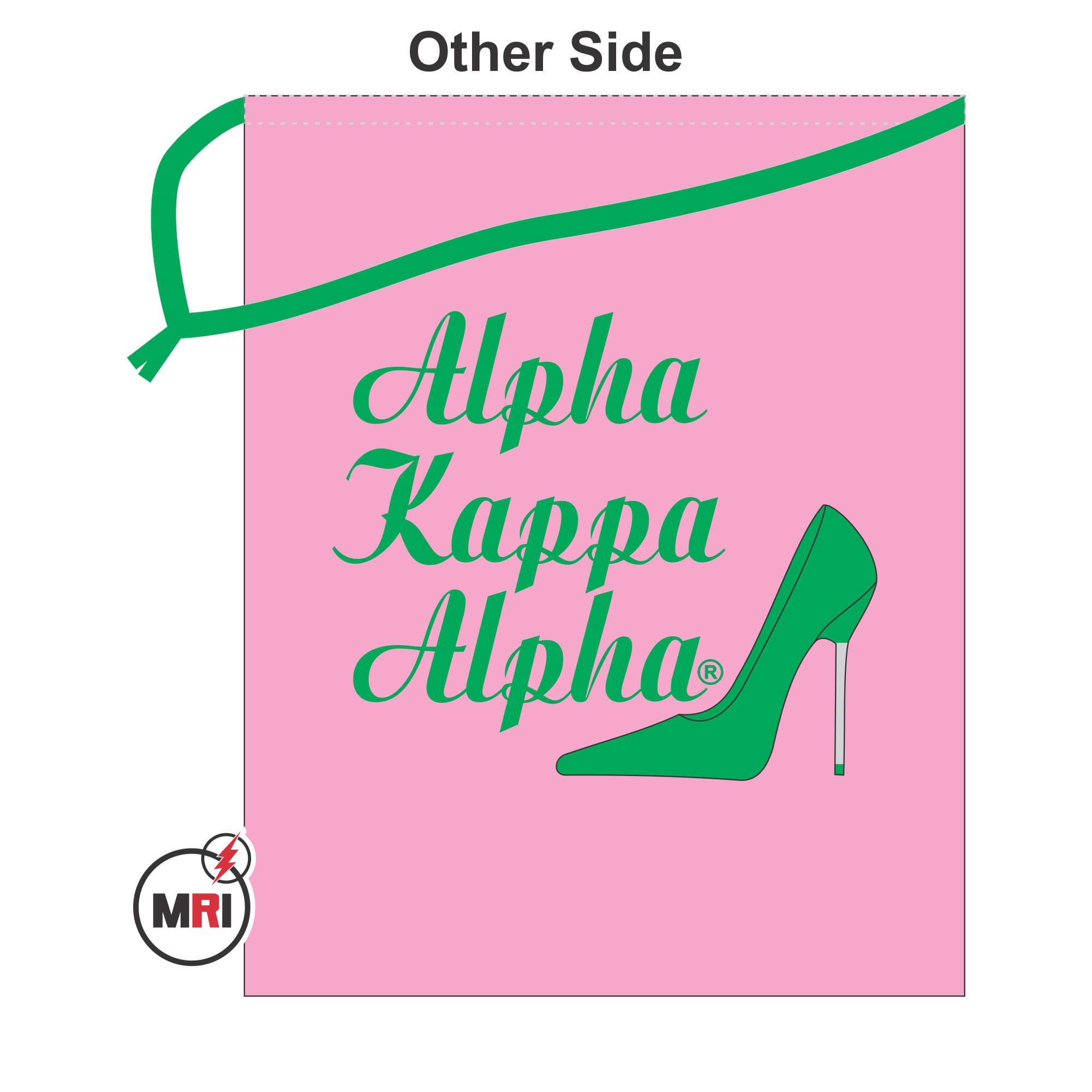 Alpha Kappa Alpha Shoe Cover - Image 2
