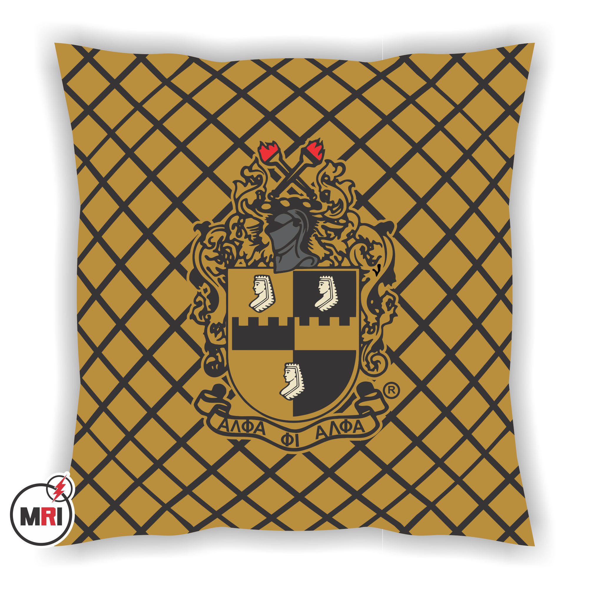 Alpha Phi Alpha Pillow Cover