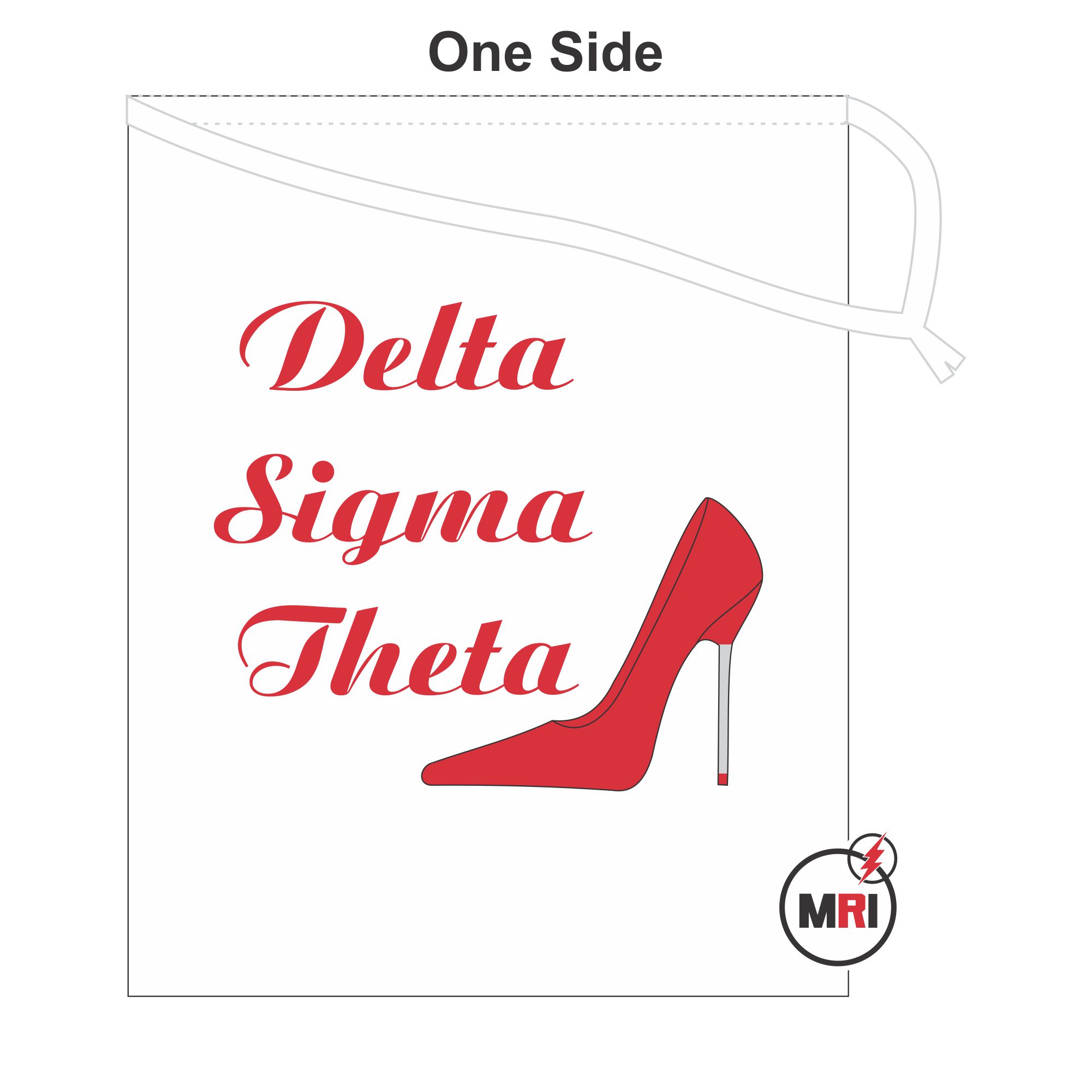 Delta Sigma Theta Shoe Cover