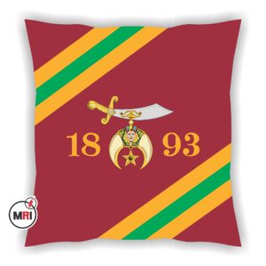 Shriners Pillow Cover