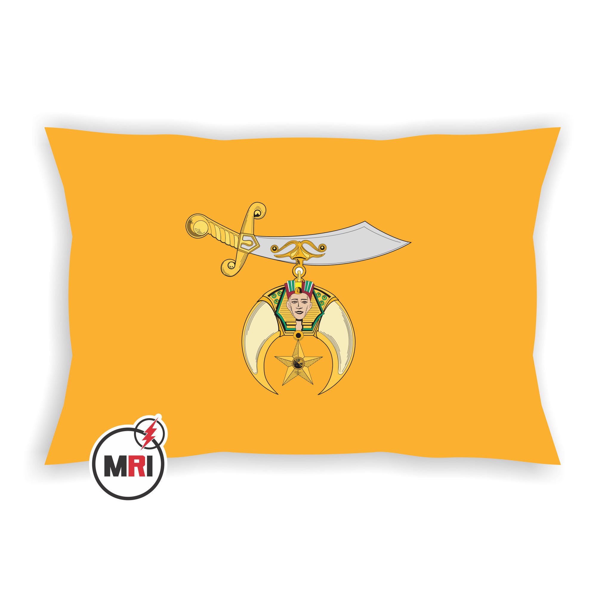 Shriners Pillow Cover