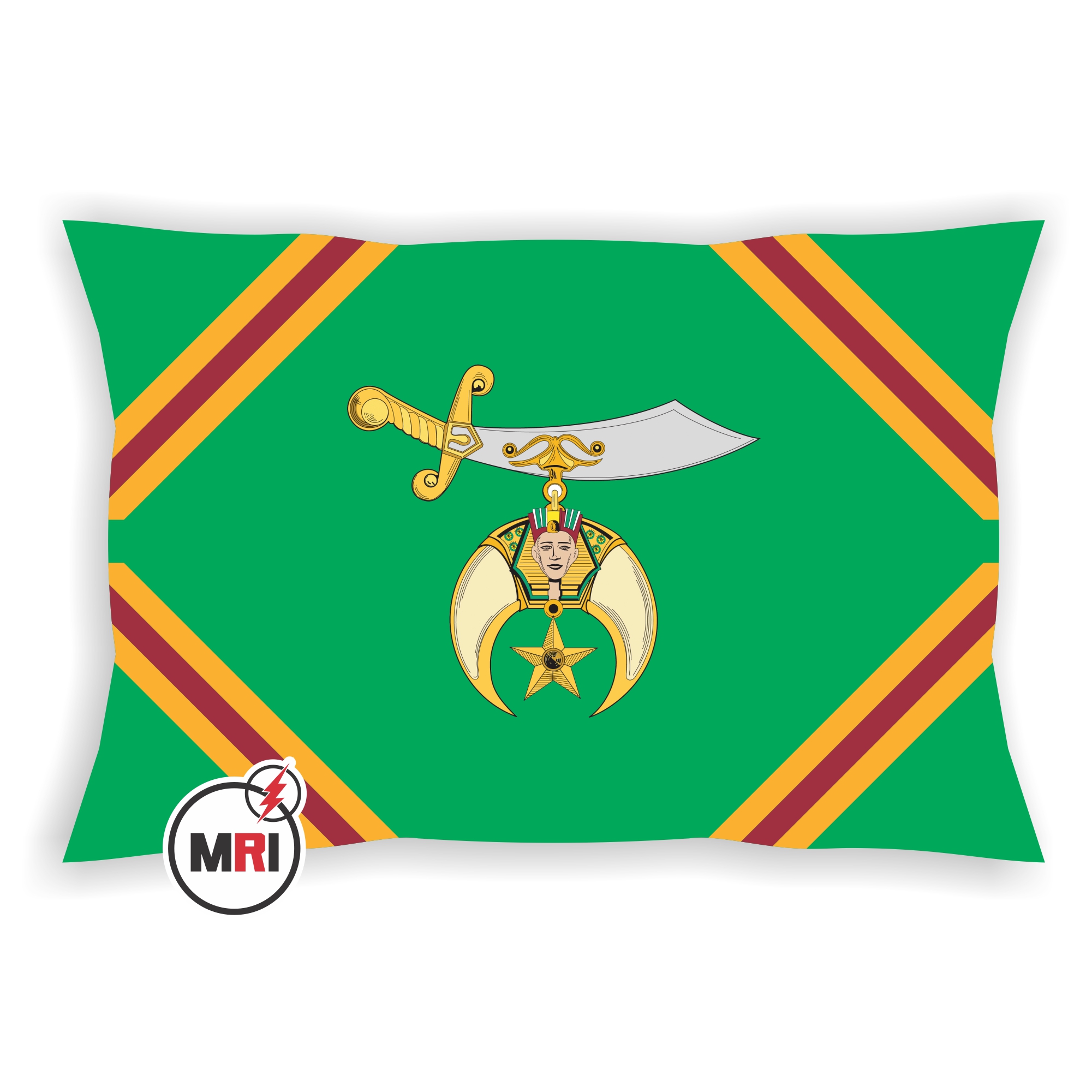 Shriners Pillow Cover