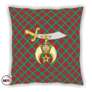 Shriners Pillow Cover