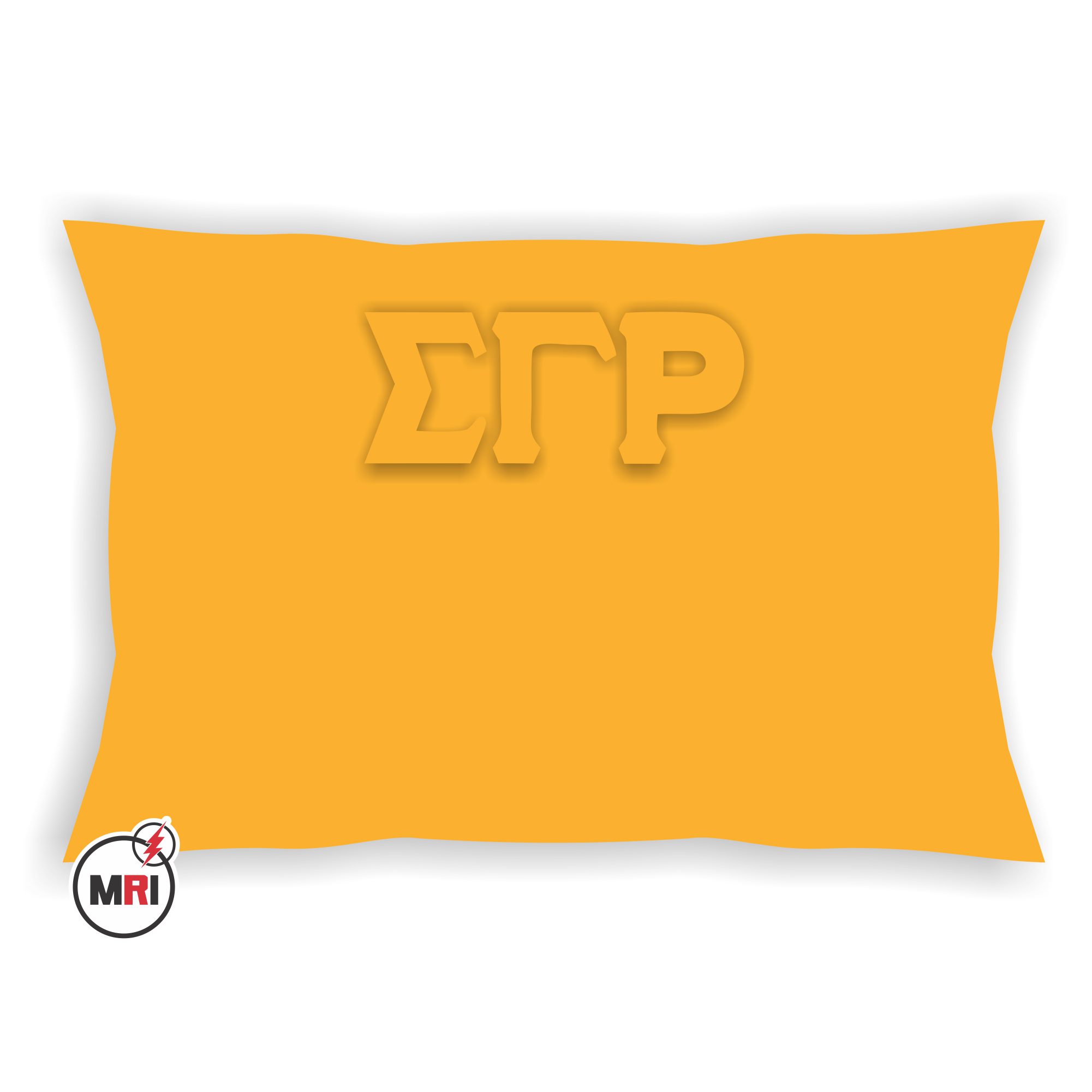 Sigma Gamma Rho Embossed Pillow Cover