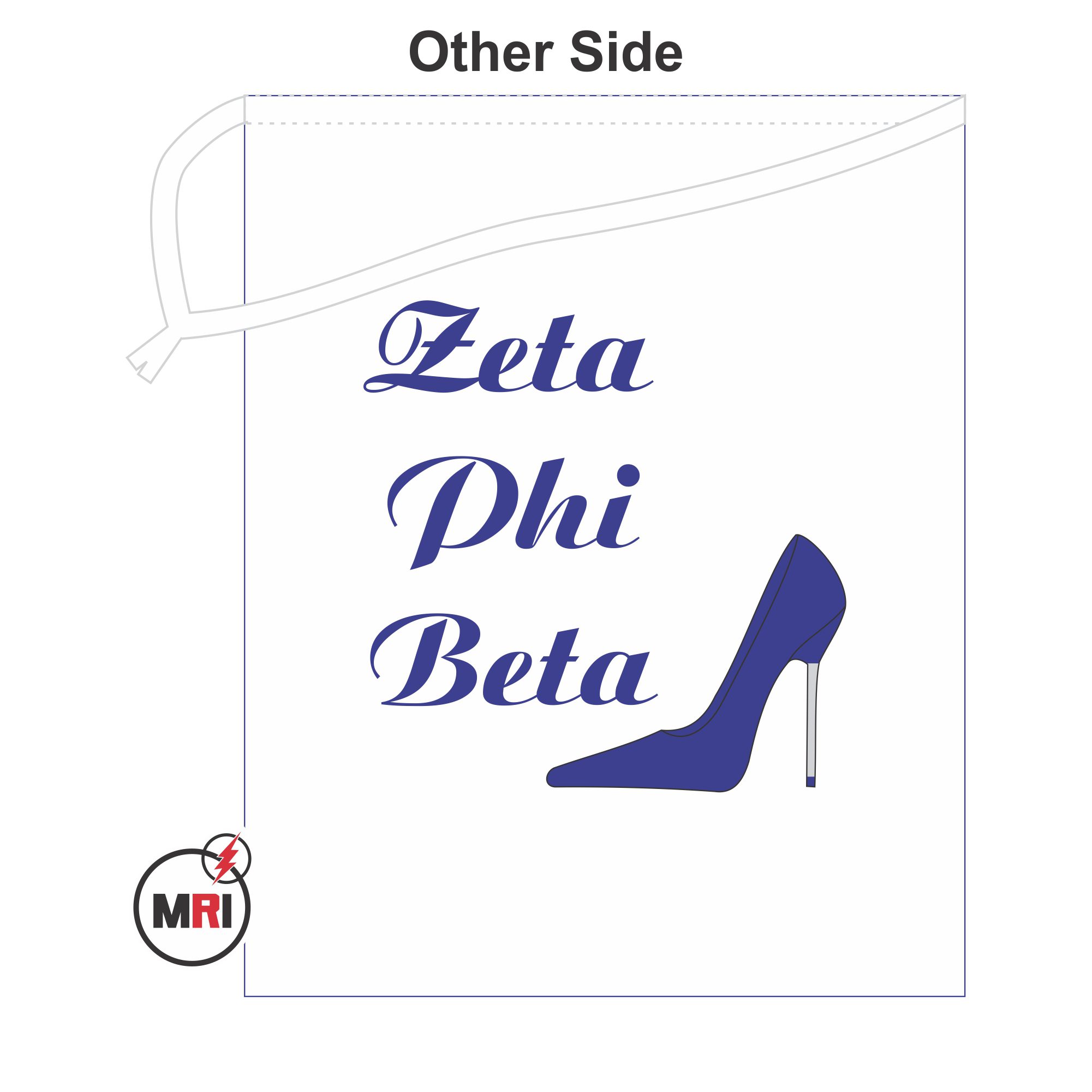 Zeta Phi Beta Shoe Cover - Image 2