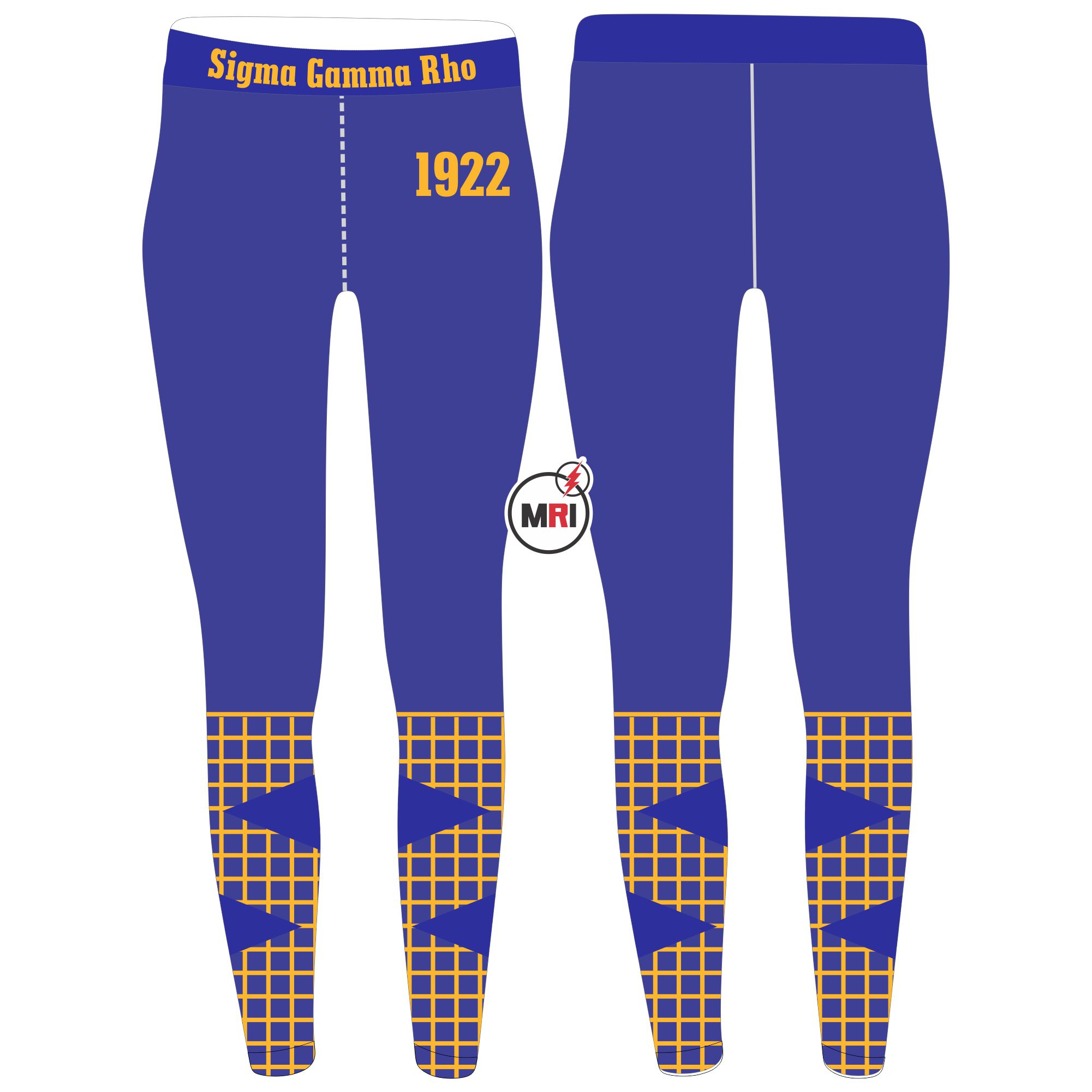 Sigma Gamma Rho Activewear workout Hoodie and tight Set - Image 3