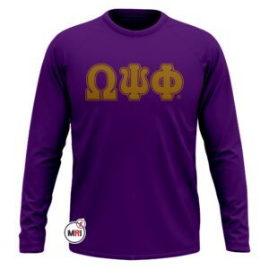 Omega Psi Phi Full Sleeve Shirt