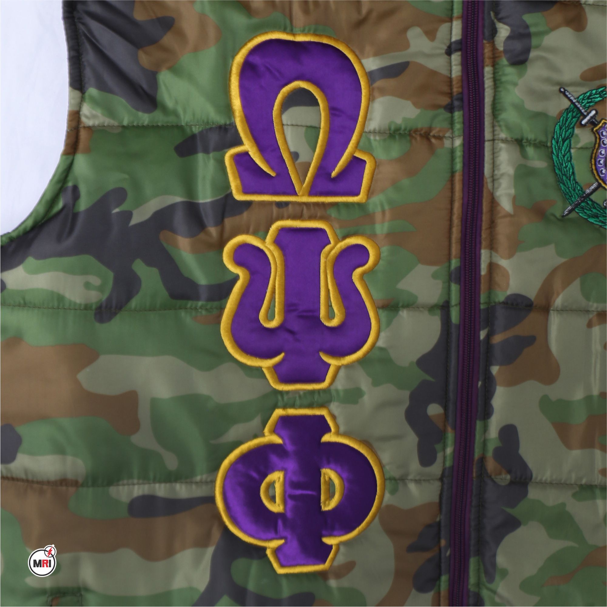 Omega Psi Phi Camo Vest - Image 5