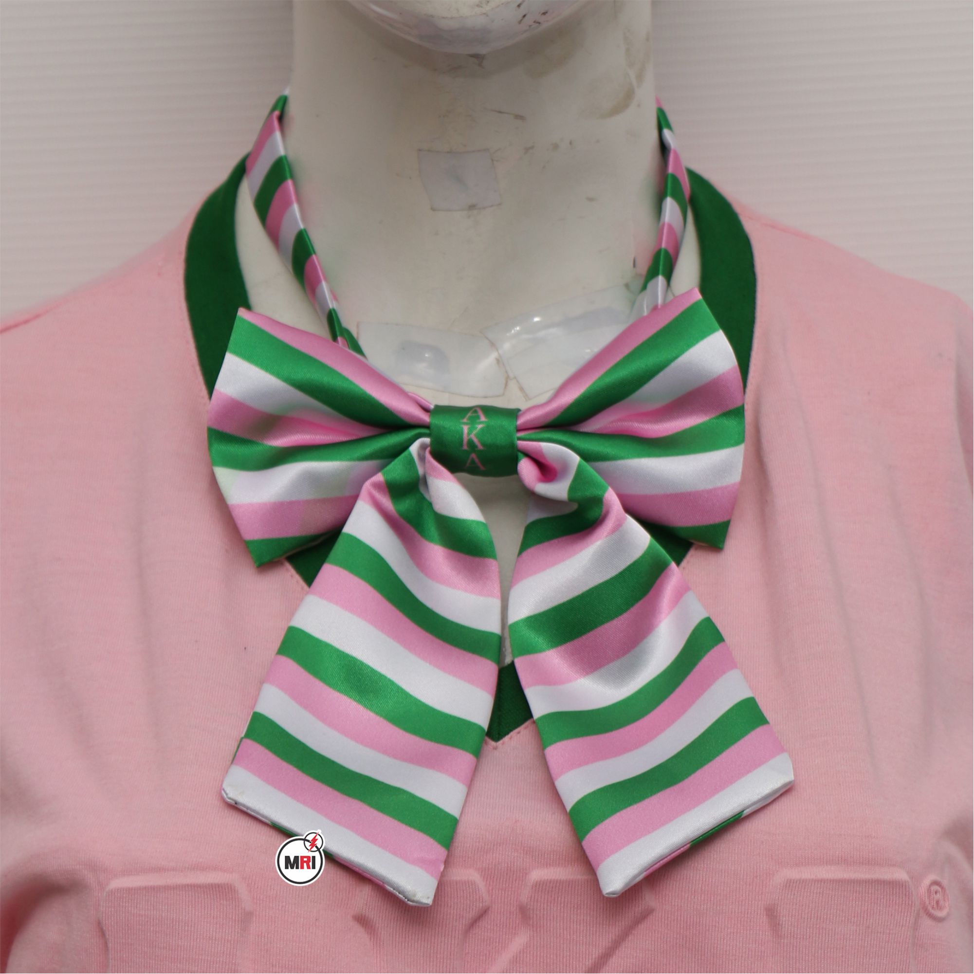 Alpha Kappa Alpha Ladies Bow Tie - Image 6