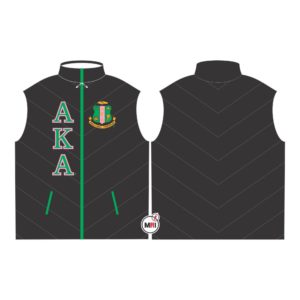 Alpha Kappa Alpha Quilted Vest