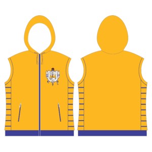 Sigma Gamma Rho Quilted Vest With Hood