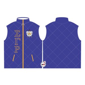Sigma Gamma Rho Quilted Vest