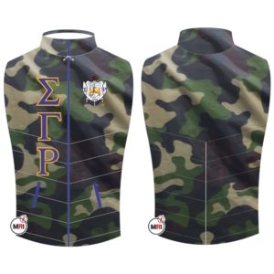 Sigma Gamma Rho Quilted Camo Vest