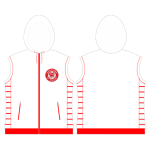 Heroines Of Jericho Quilted Vest With Hood