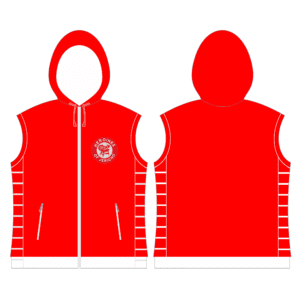 Heroines Of Jericho Quilted Vest With Hood