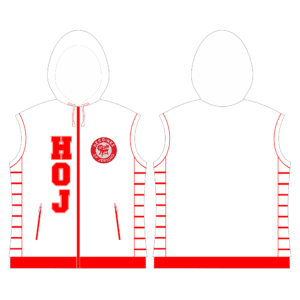 Heroines Of Jericho Quilted Vest With Hood