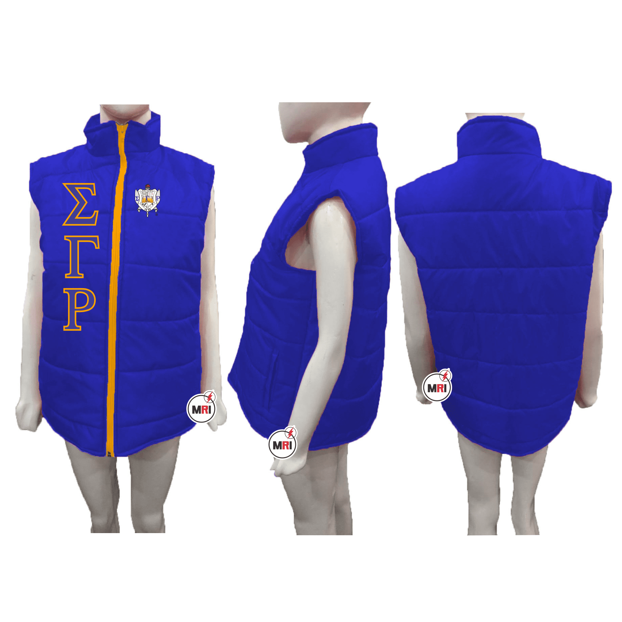 Sigma Gamma Rho Quilted Vest