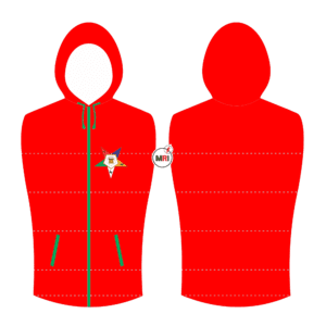 Order Of The Eastern Star Quilted Vest With Hood