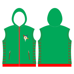 Order Of The Eastern Star Quilted Vest With Hood