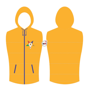 Order Of The Eastern Star Quilted Vest With Hood
