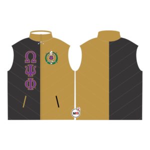 Omega Psi Phi Quilted Vest