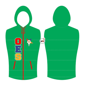 Order Of The Eastern Star Quilted Vest With Hood