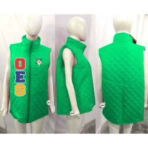 Order Of The Eastern Star Quilted Vest