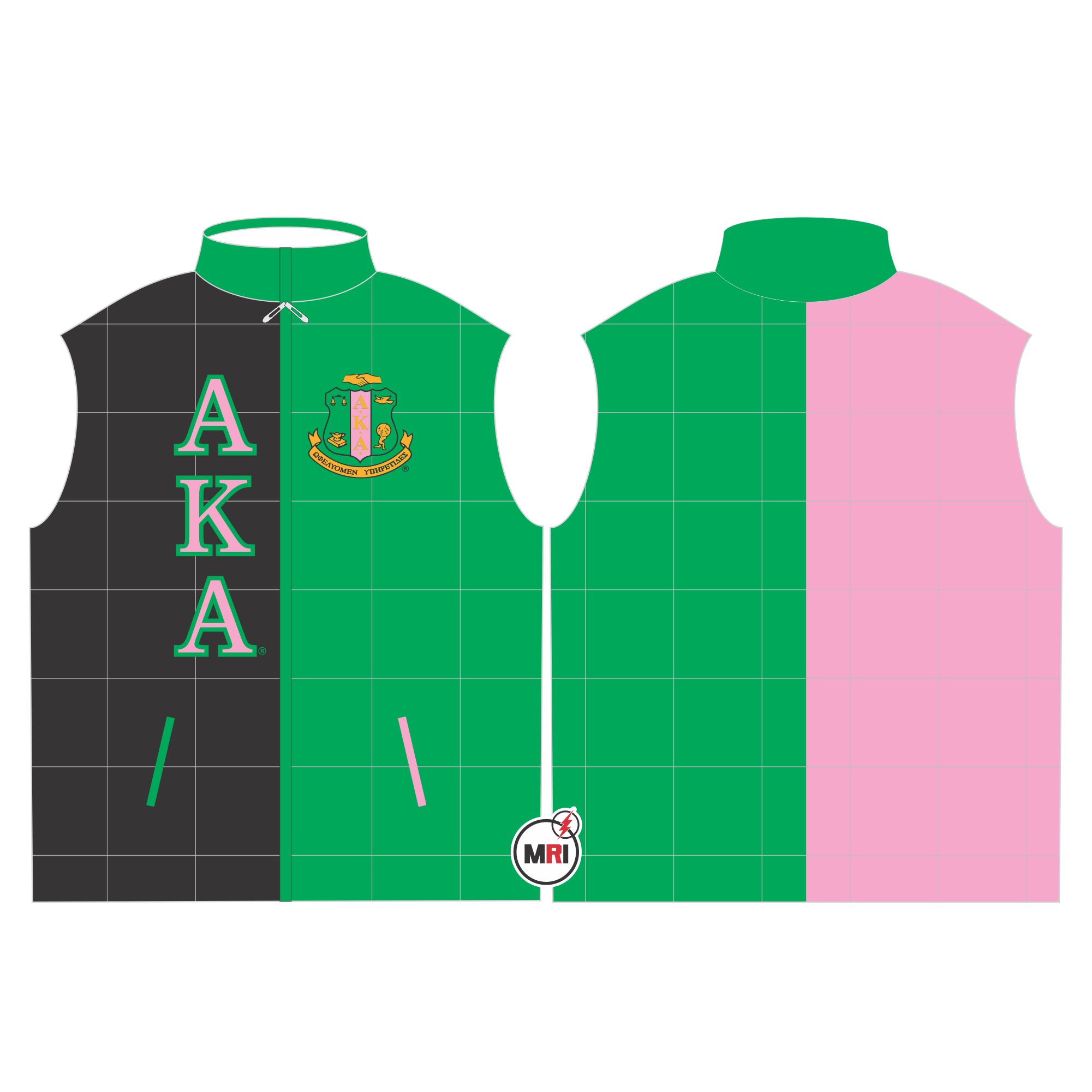 Alpha Kappa Alpha Quilted Vest