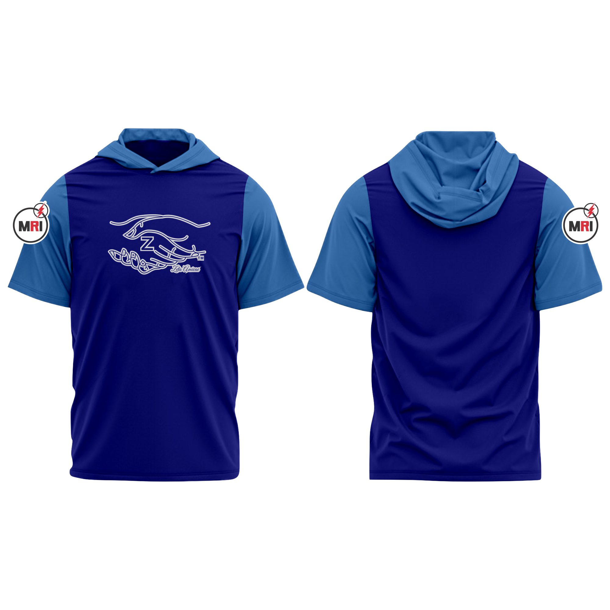 Zeta Amicae T-Shirt with Hood