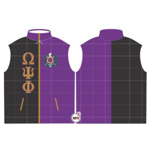 Omega Psi Phi Quilted Vest