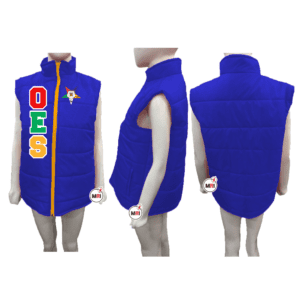 Order Of The Eastern Star Quilted Vest